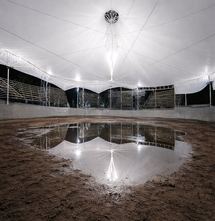 Velaria y tensoestructura en RODEO - Proyecto emblemático DIDANF