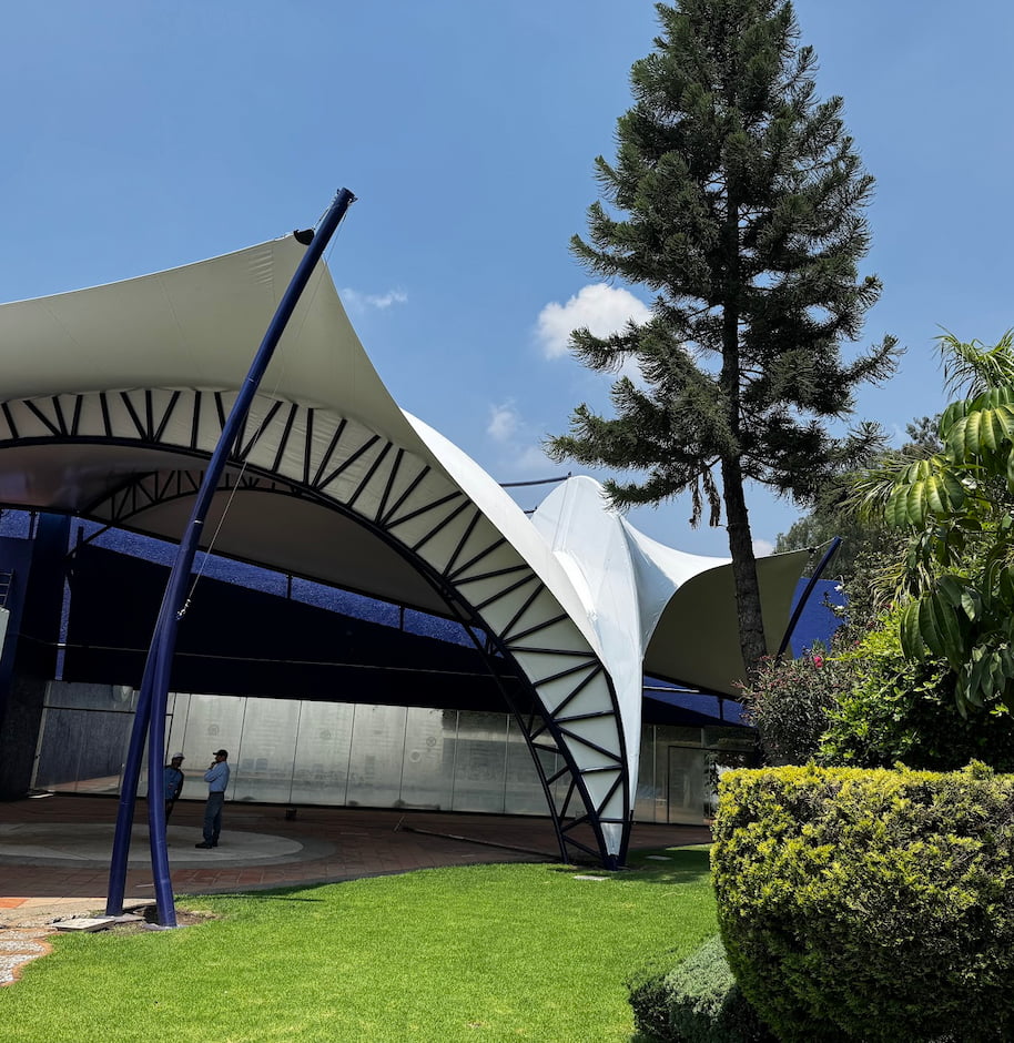 tensoestructura en NORIA CRUZ AZUL - Proyecto emblemático DIDANF